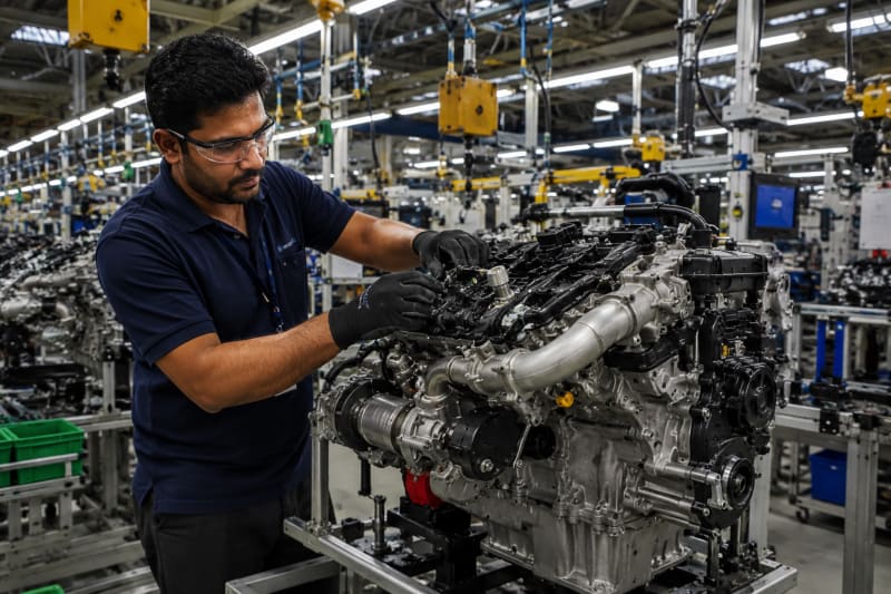 Precision engineering worker