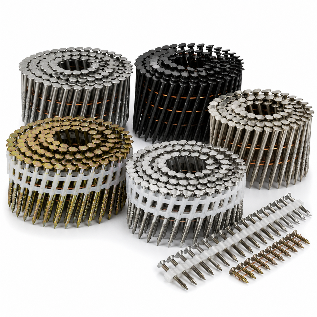 Coil Nails Manufacturer in India | Galvanized, Pallet & Roofing Coil Nails